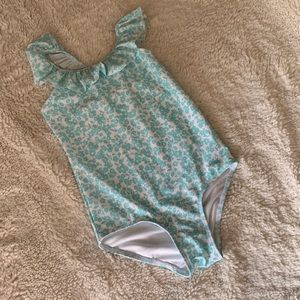 Girls one piece swimsuit